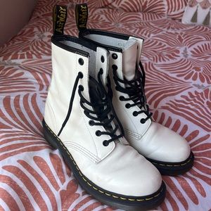 White Doc Martens
